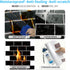 10-Sheet Sticker,12"x12" URCOLOR Back Splashes for Kitchen Peel and Stick Tile Self Adhesive Subway Wall Tiles Stick on