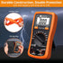 Neoteck Auto Ranging Digital Multimeter, AC/DC Voltage Current Ohm Capacitance Frequency Diode Transistor, Multi Tester