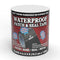 Flexible Rubberized Waterproof Tape, 4 in x 5 ft Patch & Seal Tape for Leaks, Indoor Outdoor Use