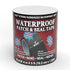 Flexible Rubberized Waterproof Tape, 4 in x 5 ft Patch & Seal Tape for Leaks, Indoor Outdoor Use