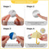 3 Dimmable Umbrella Night Light for Kids, Levels Silicone Tap Lamp for Baby Nursery, Rechargeable Squishy Bedside Night