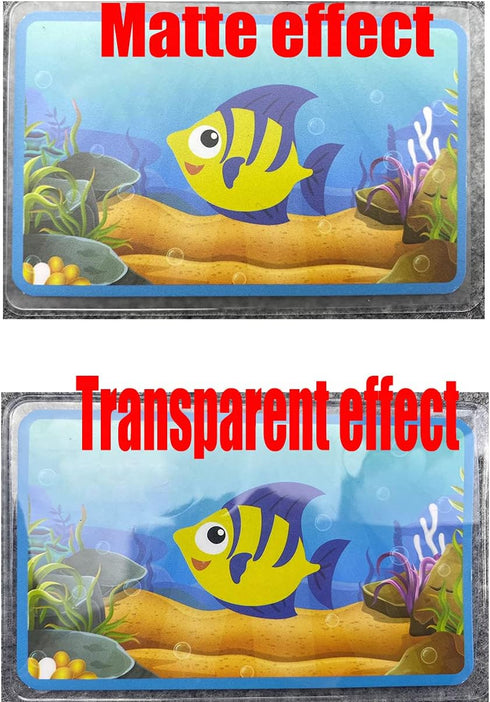New Medicare Card Holder Protector Sleeves - 12Mil Clear PVC Soft Water Resistant Sleeves (Matte 6 Pack)