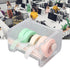Tape Dispenser Cutter, Transparent Multi Masking Tape Dispenser for Home Office School