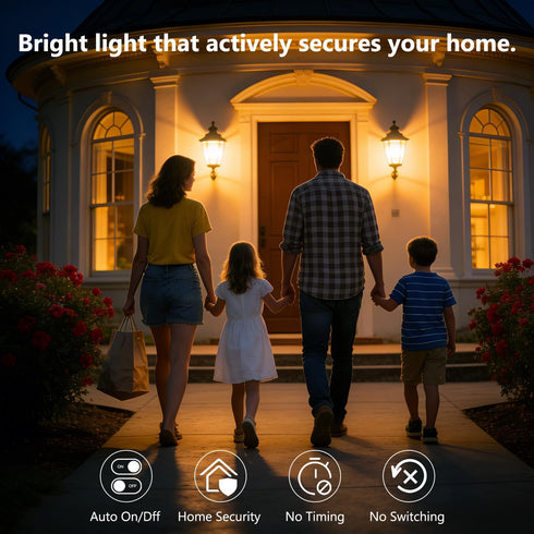 4 Pack A19 Bulbs 60W 9W, Bulb, Bulb 2700K,E26 DAYBETTER Dusk to Dawn Light Outdoor, Equivalent, Energy Efficient Light