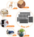 Felt Furniture Pads, 300 Pieces Black Floor Protectors for Hardwood Floors, Chair Legs Furniture Pads