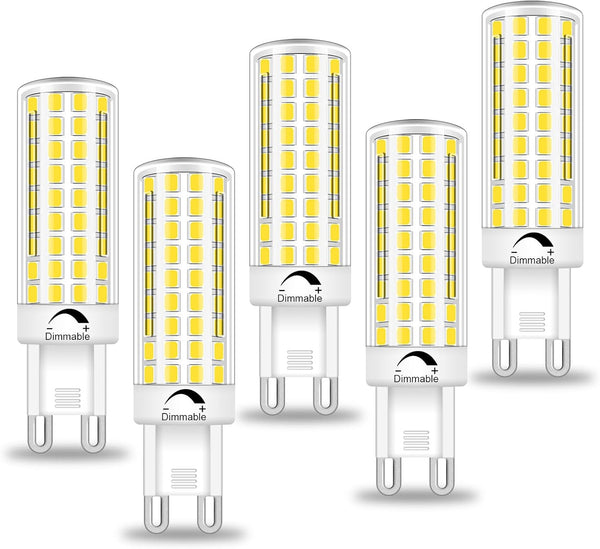 G9 Led Bulbs 8W Chandelier Light Bulbs (80W Halogen Equivalent) 6000K Daylight