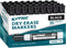 Dry Erase Markers, 12 Count Chisel Tip White Board Markers, Black Classroom Pack
