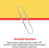 School Smart Smooth Paper Clip, 1-1/4 Inches Silver, Pack of 100
