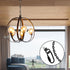 Zelphvt 4 Set 1/8 Inch IP Lighting Loops with Link Buckle Connectors Zinc Alloy Hook Rings for Light Fixture Chandelier
