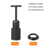MECCANIXITY E14 Socket Ring Removal Tool T Type with Lamp Shade Socket Rings, Black Pack of 10