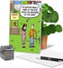 NobleWorks 1 Cartoon Happy Birthday Card, Funny Comic Greeting Notecard with Envelope, Dog Business C6374BDG