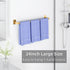 Bathroom Towel Bar, 24 Inch Wall Mounted Towel Rack, Heavy Duty Bath Hand Holder Organizer, Modern Gold Bathroom
