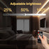 2400LEDs, 3000K Dimmable AXMOTUT COB LED Strip Light Warm White, High Bright LED Strips with RF Remote and UL Power