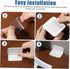 8pcs Furniture Wall Anchor Kit No Drill Secure Bookcase Dresser Tv Stand Boy Girl Over Prevention Wall Mounting