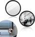 FdcZeyxior 2 2.2" Pcs Office Desk Cubicle Mirror, Wide Angle Convex Rear View Mirror, Stick-On Adjustable Monitor