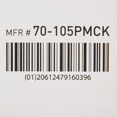 McKesson Premium Microscope Slides, Frosted Float Glass, Beveled Edges, 25 mm x 75 mm x 1 mm, 72 Count