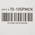 McKesson Premium Microscope Slides, Frosted Float Glass, Beveled Edges, 25 mm x 75 mm x 1 mm, 72 Count