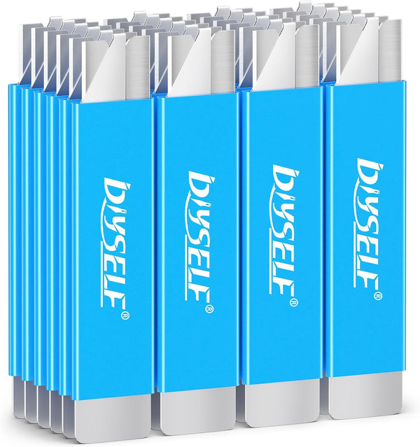 DIYSELF Box Cutters, 24 Pack Box Cutter Retractable, Box Cutter Knife with
