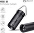 LIGHTFE MINI01 Keychain Flashlight - Mini Keychain Light, Small and Bright (Mini01 Black)