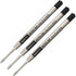 Retro 51 9000 Easy Flow Ballpoint Refills, Black Ink, 3-Pack – German Engineered for Tornado Pens, Smooth Writing