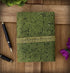 SH SHIFAA HANDICRAFT Leather Journal - Antique Handmade Deckle Edge Vintage Paper, 7 x 5, Great Gift