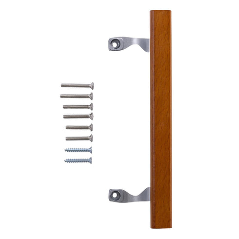 Wright Products Replacement Oak Sliding Patio Door Inside Handle Set, Wood/Aluminum Grey