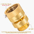 Breezliy PK1390 Breaker,1-1/16" 3/4" (2pcs) Replacement Self Draining Vacuum Fine Thread Female to GHT Thread Male Hose