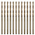 12 Pcs 5/64" Cobalt Drill Bits, M35 HSS Metal Drill Bit Set with Storage Case for Hard Metal, Stainless Steel