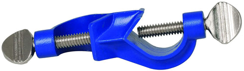 EISCO Bosshead, Right Angle - Fits Rods up to 16mm - Screw Adjustable - Heavy Duty Powder Coated Zinc Alloy - High Torsional Strength - Research, Industrial Laboratory Grade
