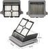 BRUVISH (5 Pack) S7 S6 S7 S6/ 5 ONE PRO, ONE HEPA Filters Compatible With Tineco Floor ONE PRO/ONE iFLOOR Breeze