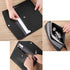 Enyuwlcm 2 Packs PU Leather A4 Document Holder, Waterproof Portfolio Envelope Folder Case with Snap Closure