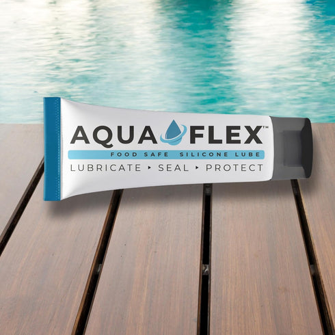 Aqua Flex Premium Silicone Lubricant Grease | NSF Registered Food Grade | Versatile Lube Solution for Pool & Spa