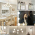 LVYE G25 LED Light Bulb, E26 Base, 6W Dimmable Edison Globe Bulb, 600LM, 4000K Daylight, Outside Frosted Glass, 4 Pack