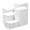 JMU Dental Bibs 500, White Dental Bibs Disposable, 3-Ply Tattoo Bibs 13"