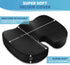 Ergonomic Memory Foam Seat Cushion with Gel for Office Chairs