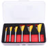 KOWOOD Dovetail Router Bit Set, 6 Sizes with 1/4 Inch Shank for Wood Milling Cutter Tool