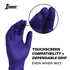 1st 2 100, 3 Choice Nitrile Disposable Gloves, Large Nitrile Gloves, Disposable Latex Free Exam Gloves, Boxes of Mil