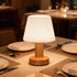 3-Level Dimmable Shower Lamp Mushroom Lamp LED Table Lamp for Bedroom Rechargeable Desk Bedside Small Lamps Night Light