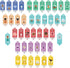 Set 42 12 Sets Prayer Cards for Kids - Each Includes Cards on a Plastic Ring