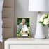 Yuanan 12 4x6 Inch PCS Acrylic Sign Holders, Wedding Table Number Holder Table Top Double Sided Gold Photo Frames Clear