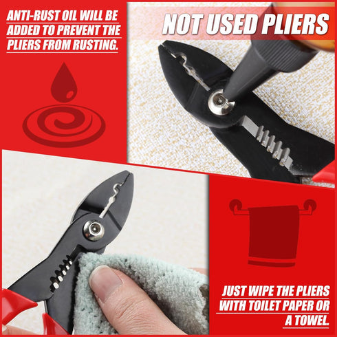 4 in 1 Wire Crimper Stripper, 7 Inches Compact Electricians Pliers for Household Industrial Cable Stripping
