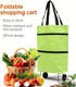 Amaping Shopping Grocery Bag with Wheels Rolling Tote Bag Carry on Luggage Bag Reusable Shopping Bags Travel Bag Duffel
