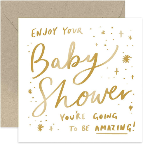 Old English Co. Baby Shower Card for Mum To Be - Cute