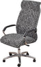 CRFATOP Stretch Computer Office Chair Cover with Durable Zipper Universal Rotating Chair