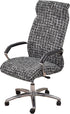 CRFATOP Stretch Computer Office Chair Cover with Durable Zipper Universal Rotating Chair