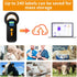 Bluetooth Pet Microchip Reader, Alacrity 3-in-1 Animal Universal Microchip Tag Reader Scanner with 1.44” TFT Screen