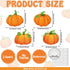 Zhanmai 60 Pieces Pumpkin Cutouts - Fall Classroom Bulletin Board Decorations for Thanksgiving Halloween Decor