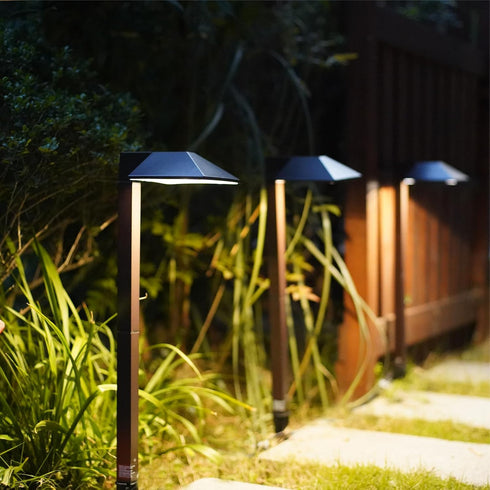 8409210101 0.6W Malibu Lighting Malibu Landscape Lighting, Low Voltage Equinox LED Path Light Charcoal Brown