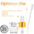Rocinha 50 Pcs Sample Dropper Bottles - Clear Mini Dropper Bottles with Small Liquid for Essential Oils Sample Cosmetic