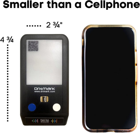 Dri Mark Flash Test Counterfeit Bill Detector, 3 Easy Tests in One Device, Fast and Accurate Money Checker